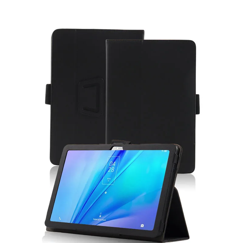 Capa de Couro pu para Guia Tcl 10.36 10.36 Tab10l Gen2 10.1 8492a 2023 Tablet pc Capa com Suporte de Mão Grip Shell