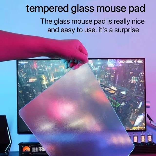 Tapis De Souris En Verre, Accessoires De Jeu - Tapis De Souris - AliExpress