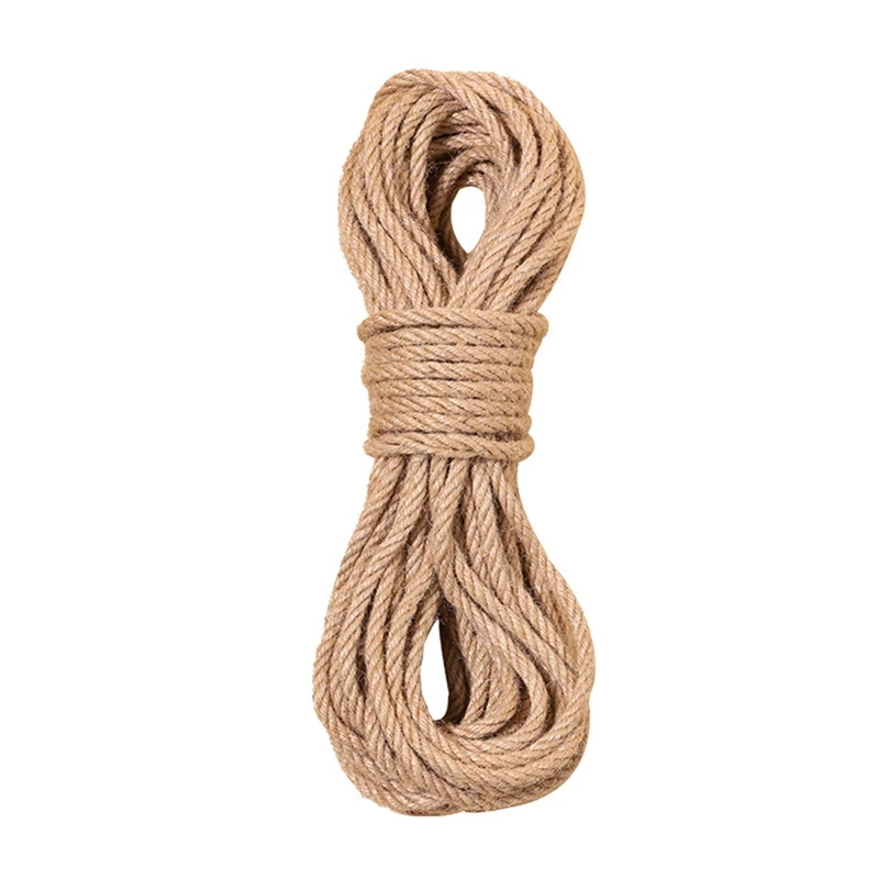 Cat Scratching Post 20/50M 4/6/8MM Natural Sisal Rope Tree Scratching DIY Toy Paw Claw Furniture Protector