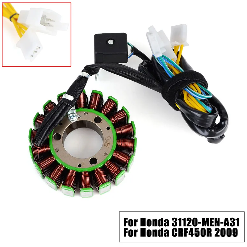

Motorcycle Stator Coil For Honda CRF450R CRF 450R 2009 31120-MEN-A31