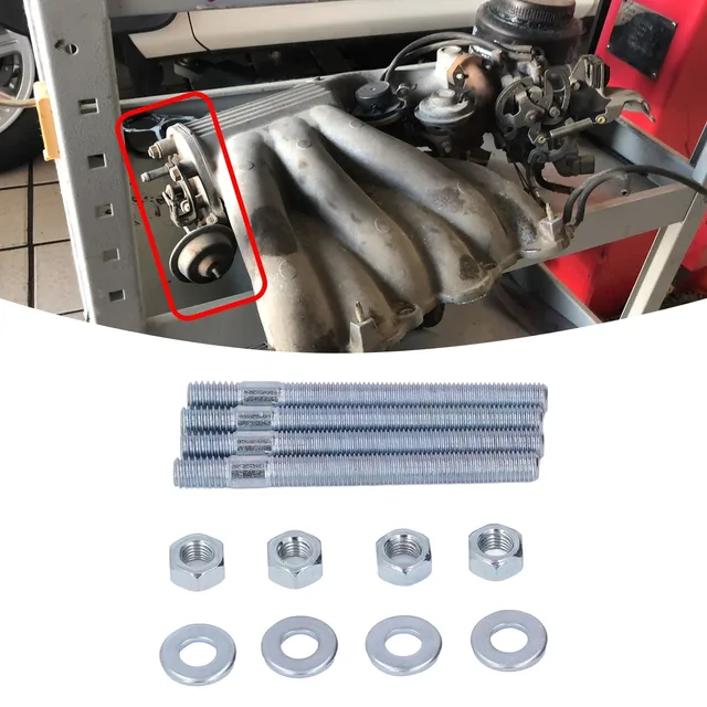 CARB STUD KIT BOLTS STAINLESS HOLLEY EDELBROCK CARTER CARBURETOR GM CHEVY FORD e