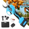 SWANSOFT Professional Cordless Electric Pruning Shears With 2PCS 16.8V 4Ah Lithium Battery 30mm Adjustable Cutting Diameter 1