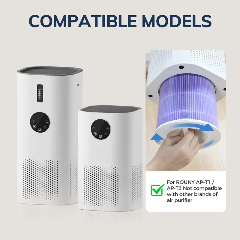 H13 Hepa Air Filter Cartridge Original Universal Accessories Suitable for Air Purifier AP-T1 AP-T2 - Image 2