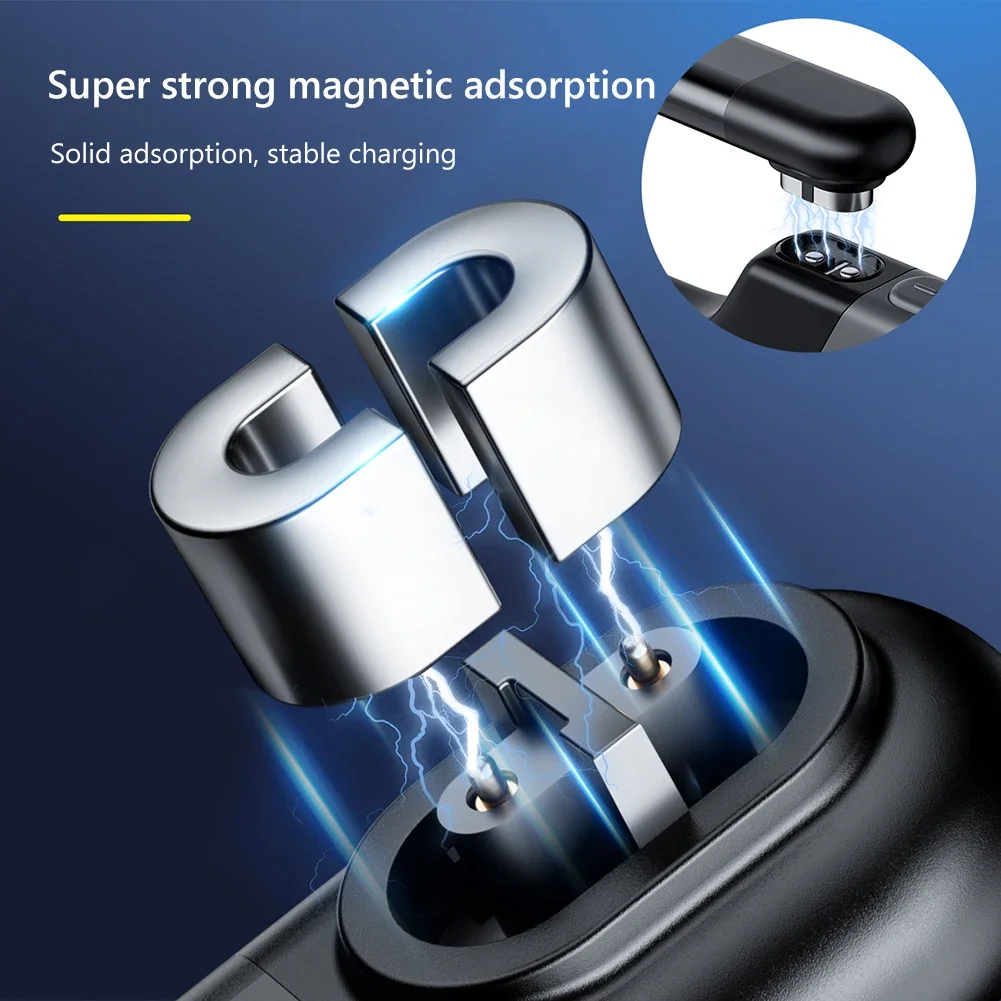 2/1PCS Magnetic Charging Adapter Type C Connector 90 Degree Bending Headphones Charger for Aftershokz Headphones Accessories