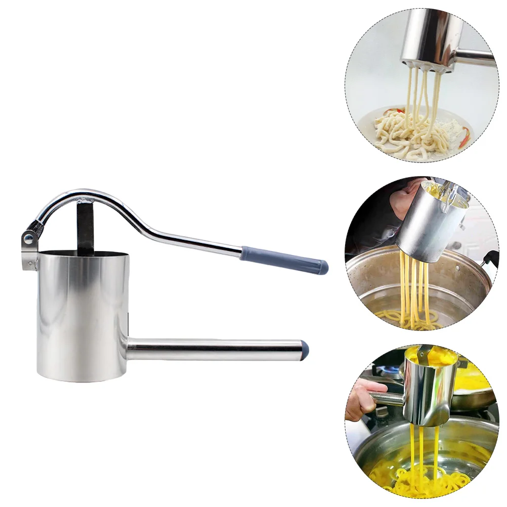 Tool Manual Noodle Press Portable Juicer Pasta Maker Machine Stainless  Steel Durable String hopper - AliExpress