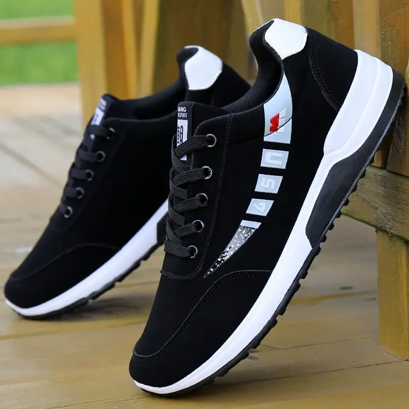

Mens Sneakers Autumn Thick Bottom Outdoor Plus Size Hiking Fitness Casual Running Sports Shoes Zapatillas Deportivas Hombre