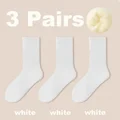 3 Pairs white