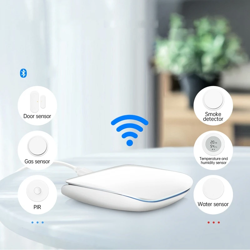 

Hub Multi-Model Smart Home Bridge Wireless Remote Controller Work Fit For Alexa&Google Home