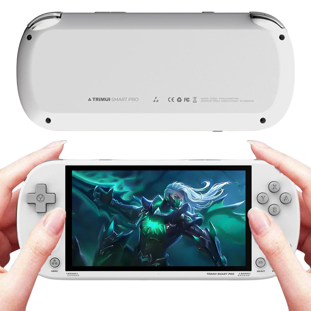 新品　Trimui Smart Pro Grey SDなしモデル Amazon.com: TRIMUI Smart Pro Handheld Game Console, Mini