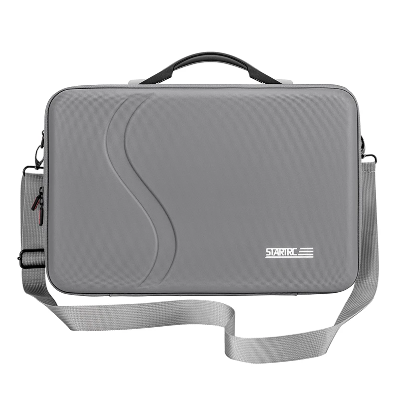 Étui de transport PU pour DJI RS5, sac à bandoulière gris