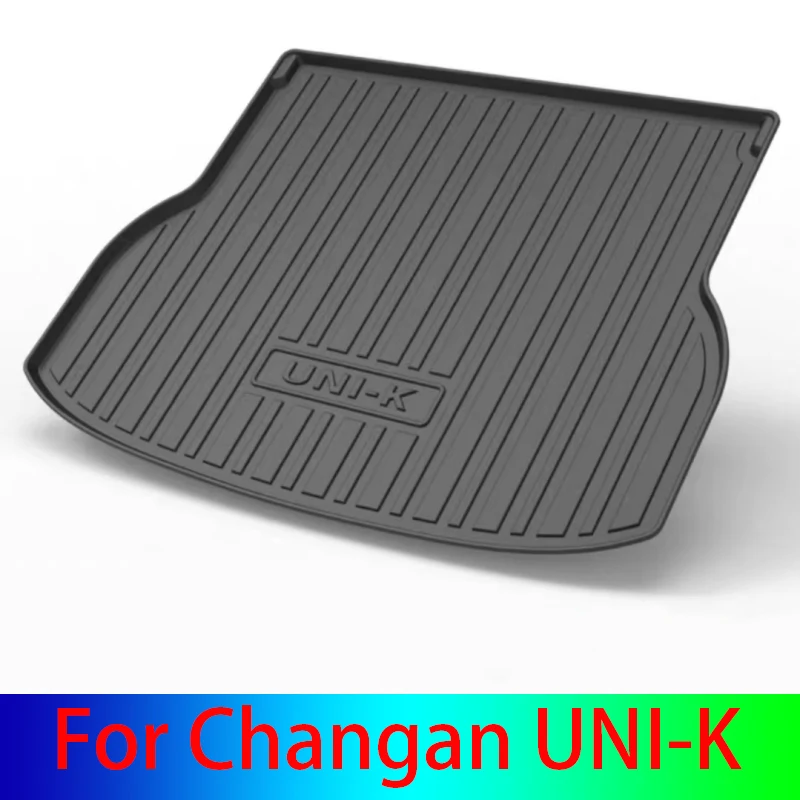 

Car Styling Rear Trunk Liner Cargo Boot TPO Trunk Mat Floor Tray Mud Kick CarpetAccessories For Changan UNI-K UNIK 2021-2023