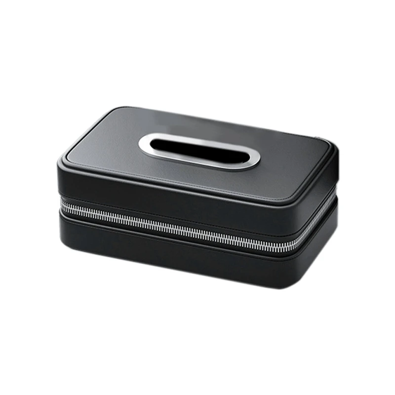 

Car Tissue Box Cover Armrest Box Towel Tissue Storage Case Sun Visor Chair Hanging Type Car Tissue Box Case