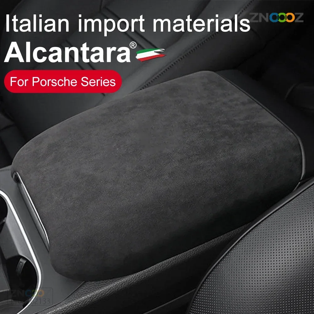 Autokonsolen-Beinkissen - Weiches Wildleder Polster Mit Kleberückseite