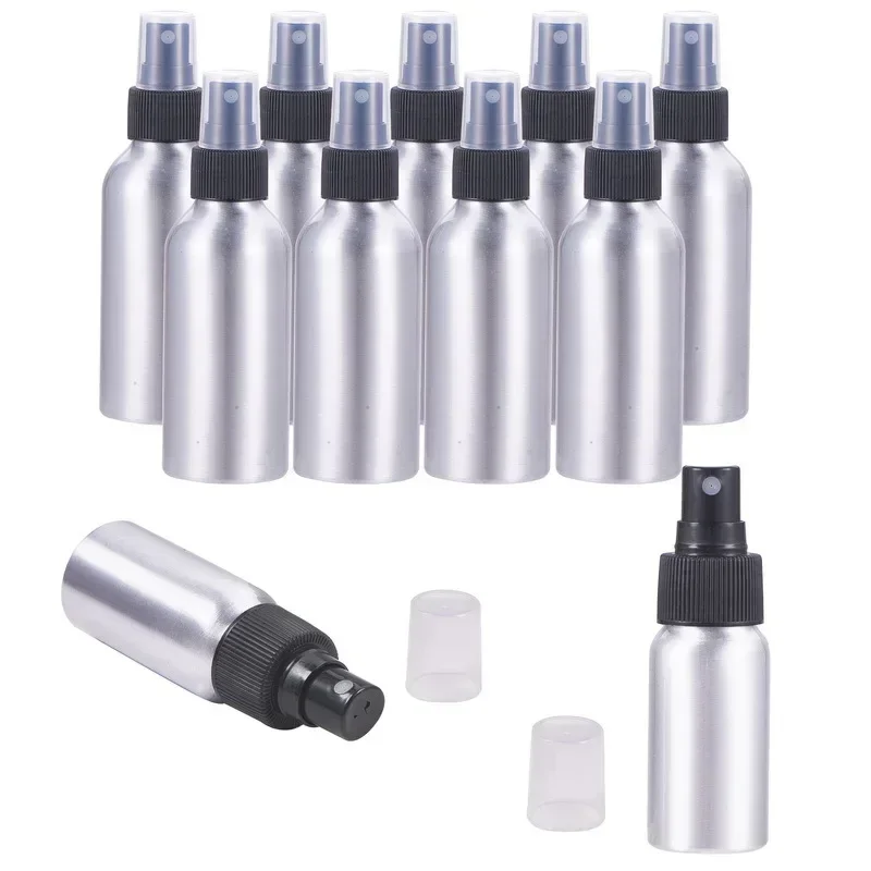 30ml/50ml/100ml/120ml/150ml/250ml Aluminum Empty Spray Bottle Mini Travel Refillable Perfume Cosmetic Container Sprayer Atomizer — view 6