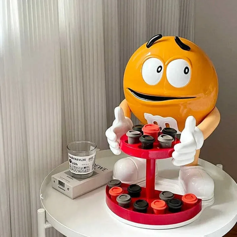 초콜릿 콩 인간 조각상: 귀여움이 넘치는 실용적인 보물