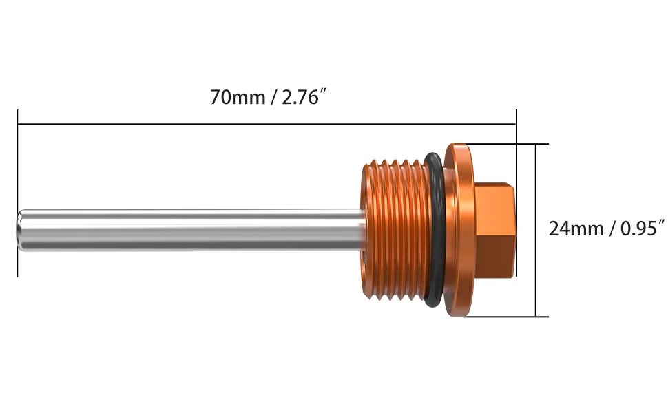 (EU-Lager) 2008-2025 Für KTM 690 Enduro R SMC R Magnetischer Ölablassstopfen Husqvarna 701 SM 2016-2025 GasGas 700 SM/ES 2022-2025 – Detail 11