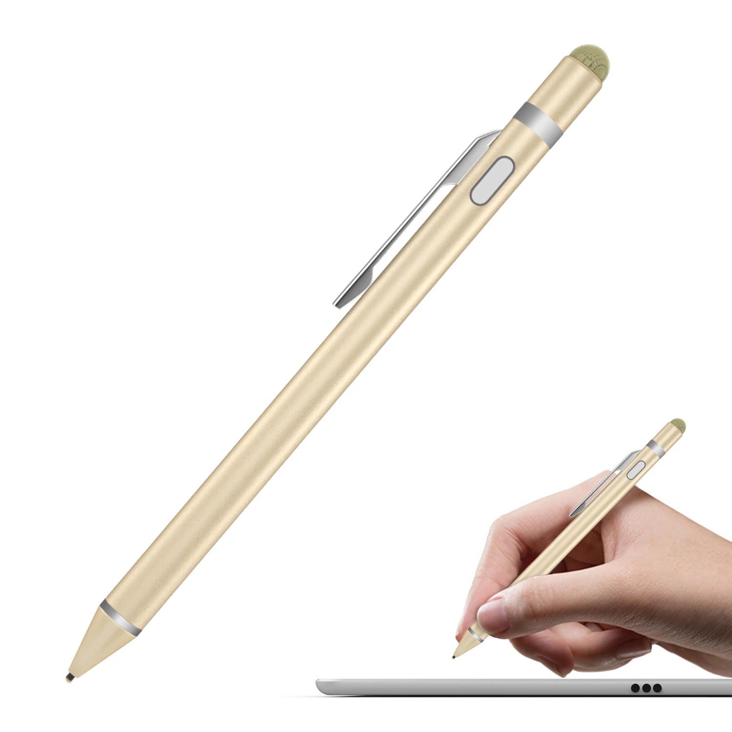 

Stylus Pen(4PCS),Universal Capacitive Touch Screen Rubber Tip Compatible For iPad,iPhone,Samsung,Kindle,Touch Screen Devices