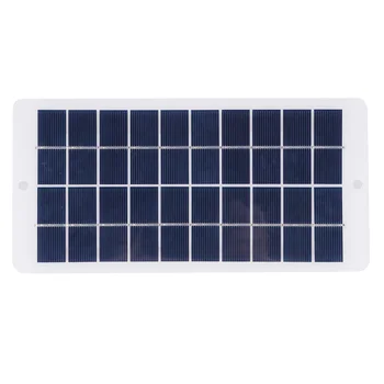 10W 5V Solar Panel Waterproof 900MA Solar Portable Charging Panel USB Output Lightweight Scratchproof for Tourism Camping Hiking 1
