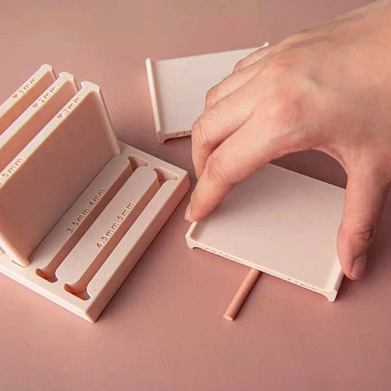 Diameter 0.5-5mm Soft Clay Strip Rolling Molds DIY Hand-rolled Clay Strip Auxiliary Mold Home Making Clay Tools Accessories