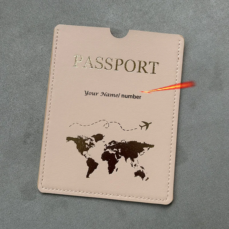 Cute Personalised Passport Cover with Names Customized Personalised  Passport Holder for Couples - AliExpress