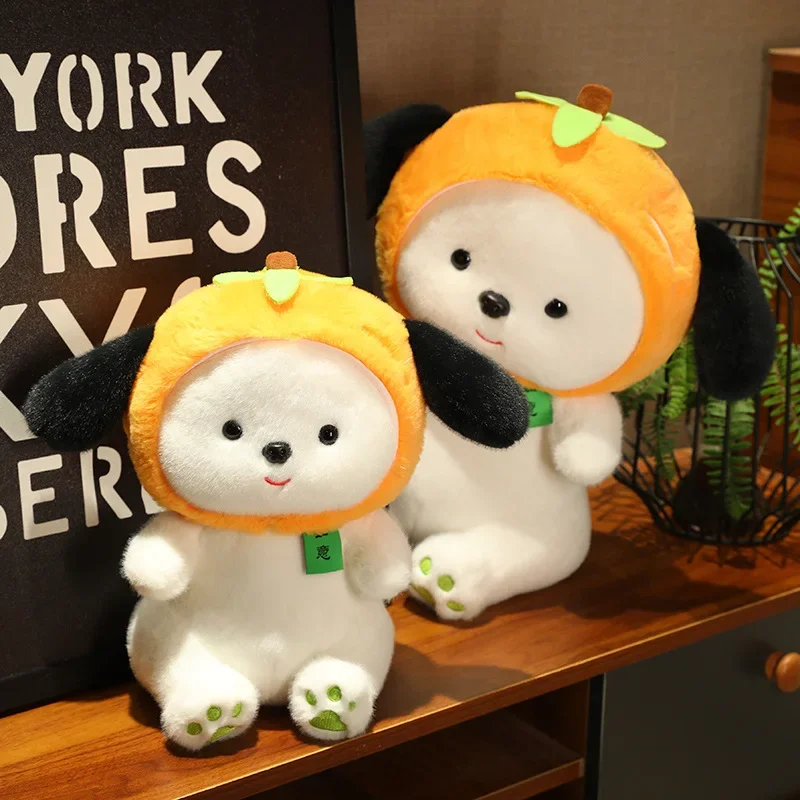 Кавайная забавная плюшевая игрушка-щенок-перимон, милая мягкая игрушка-анимация, маленькая собака, плюшевая кукла, аниме, мягкие детские игрушки для девочек, подарки для мальчиков