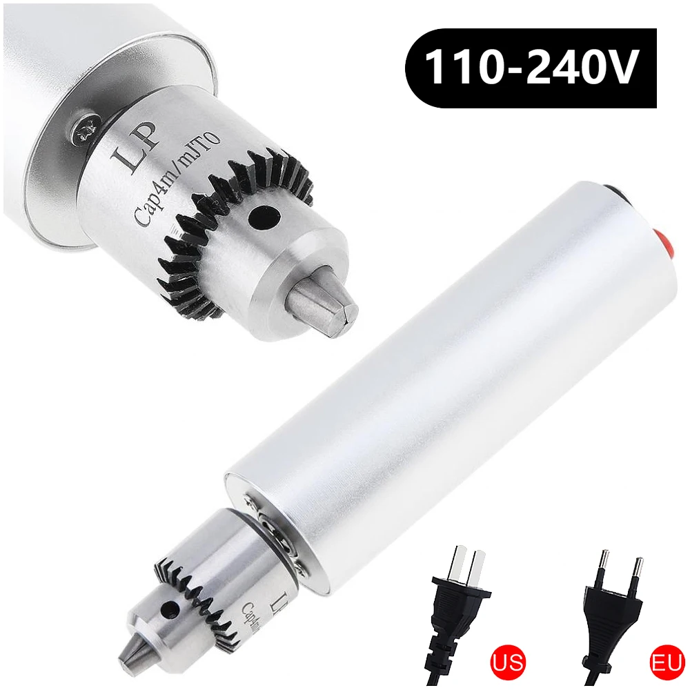 Mini DC 3V-24V Electric Hand Drill 385 Motor Rotary Tool with JTO Chuck ...