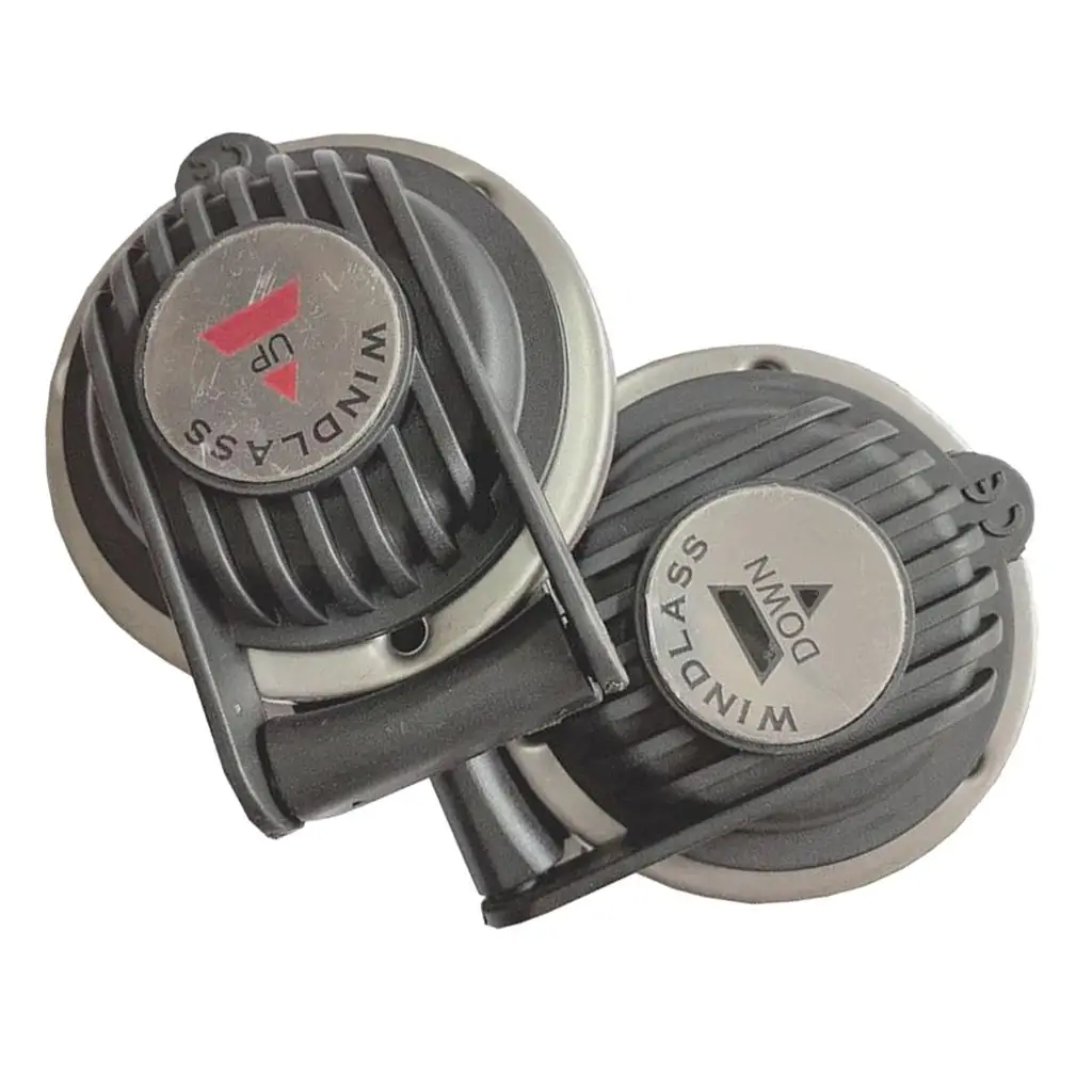 

5A 12/24 В Морская Лодка сверхмощный закрытый Брашпиль компактный переключатель диаметр 75 мм