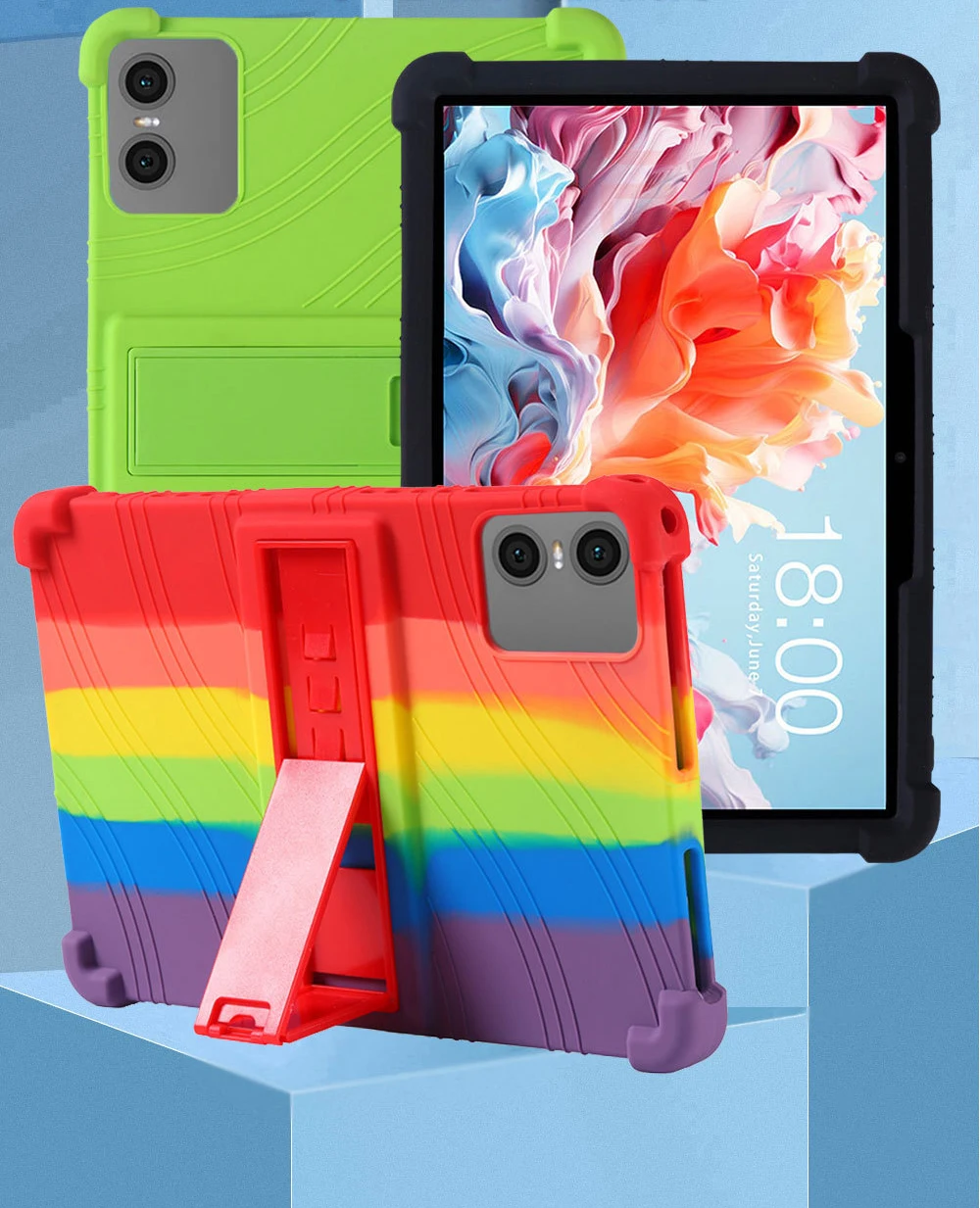 Durable Kids Tablet Case - 10.1 Inch Protective Shell and Accessories