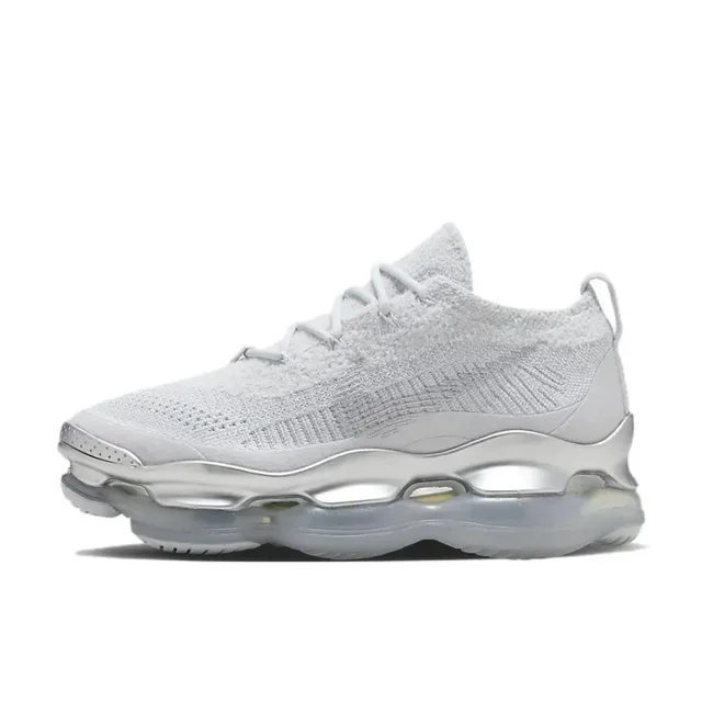 Nike Original White Air Max Scorpion FK Low Top Casual Running Shoes Comfortable Shock Absorption Men's and Women's White