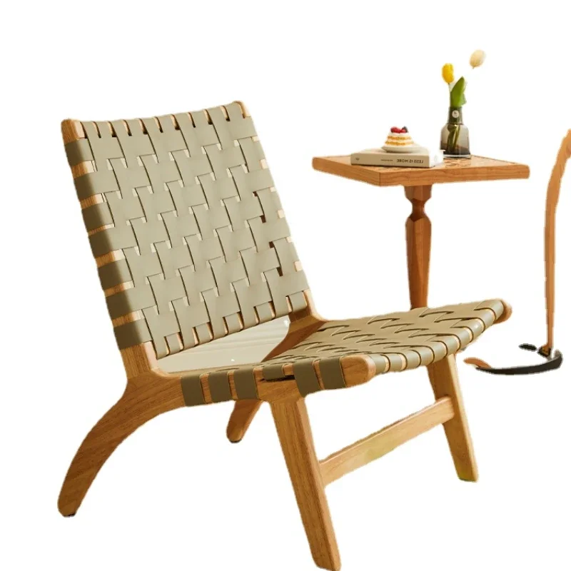 

YY Recliner Single-Seat Sofa Chair Japanese Style Homestay Hotel Rattan Chair