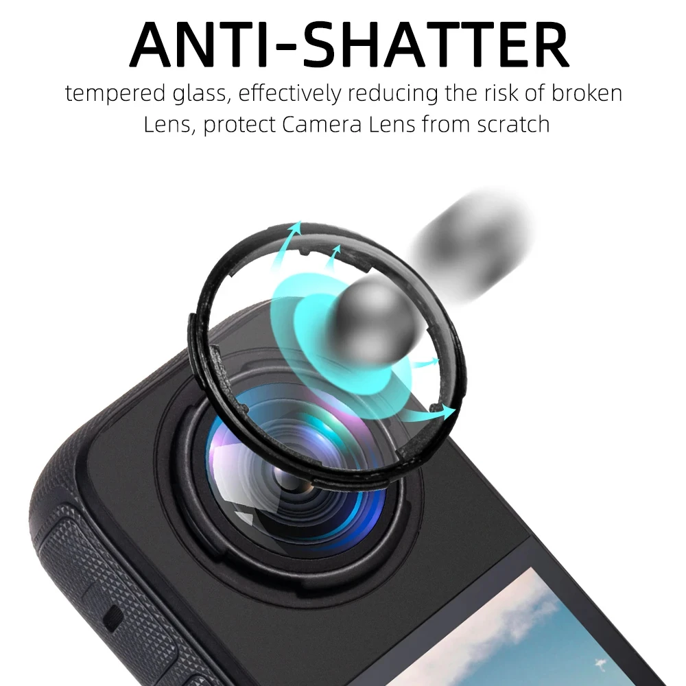 Ultimate Accessory Kit for Action Cameras - Includes Lens Guard, Selfie Stick, Dive Case, Storage Bag, Aluminum Frame, and Screen Protector