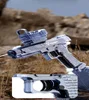 2024 Fully Automatic Desert Eagle Electric Water Gun Shooting Toys,  Colorful Flashing Lights Beach Pool Battle Adult Gifts 5
