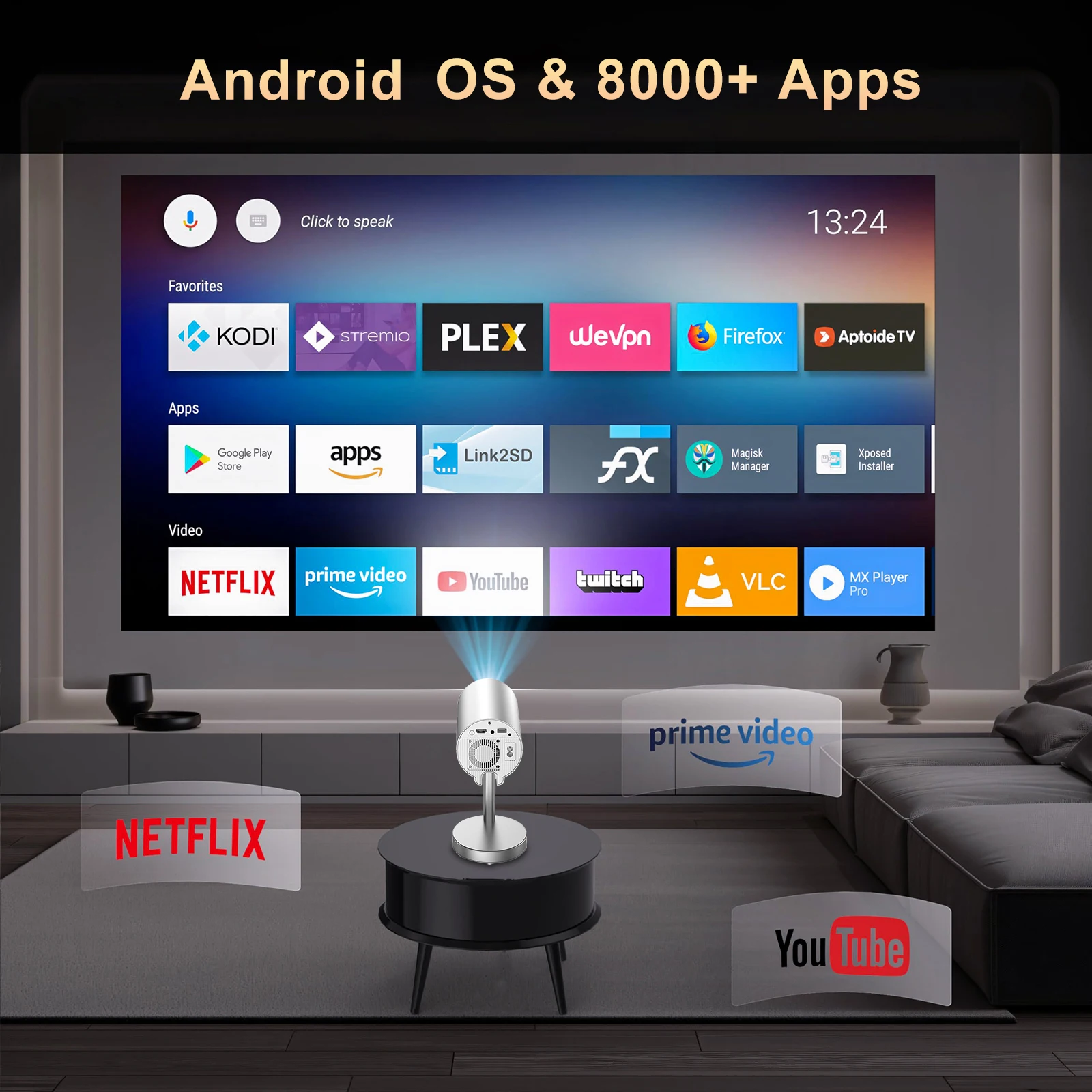 Mini 1080P Projector X5 Portable 4K video Supported Home Theater Video Beamer Samsung Xiaomi iOS mini projector,portable projector,video projector