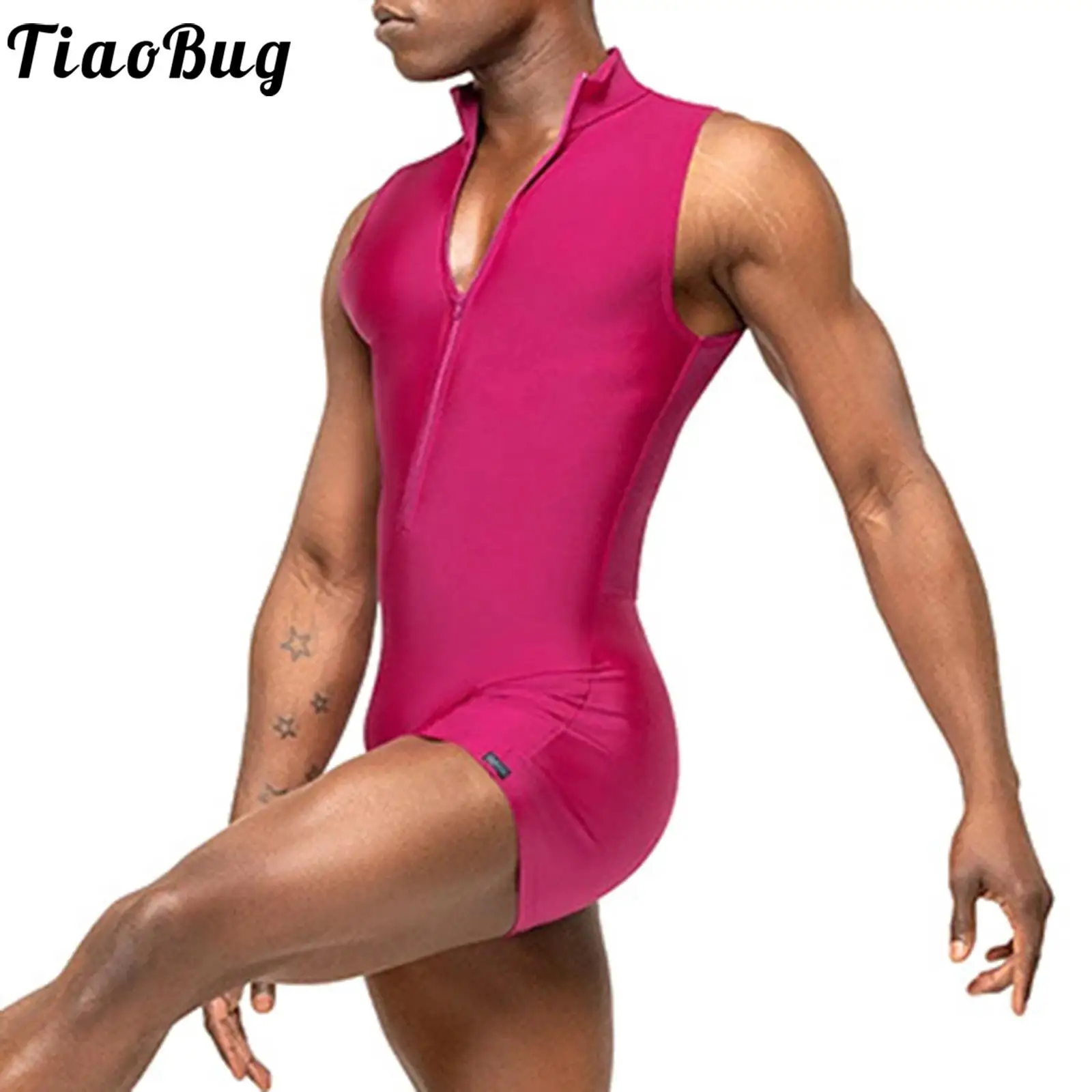 Men-s-One-piece-Wrestling-Singlet-Bodysuit-Jumpsuit-Athletic-Supporters ...