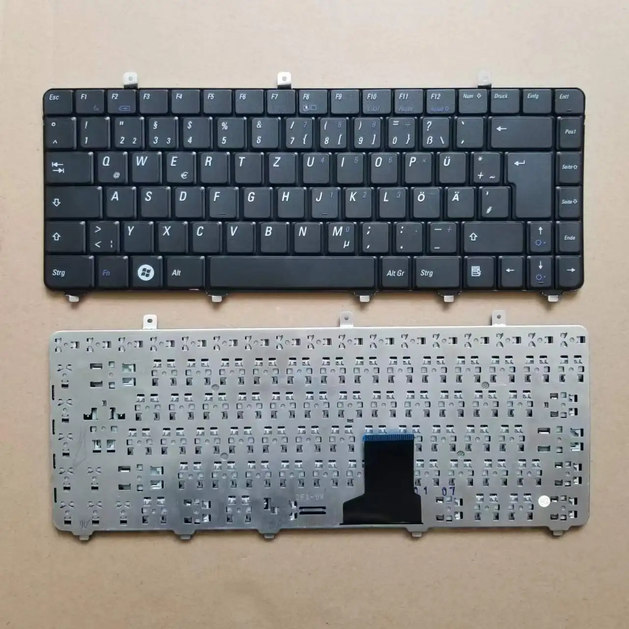 New English Latin French German Keyboard FOR Dell VOSTRO
