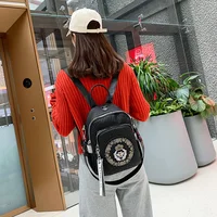 Women's Backpack High Quality Leather Backpacks Ladies 2024 New Casual Diamond Shoulder Bags For Women Travel Bag Female 2