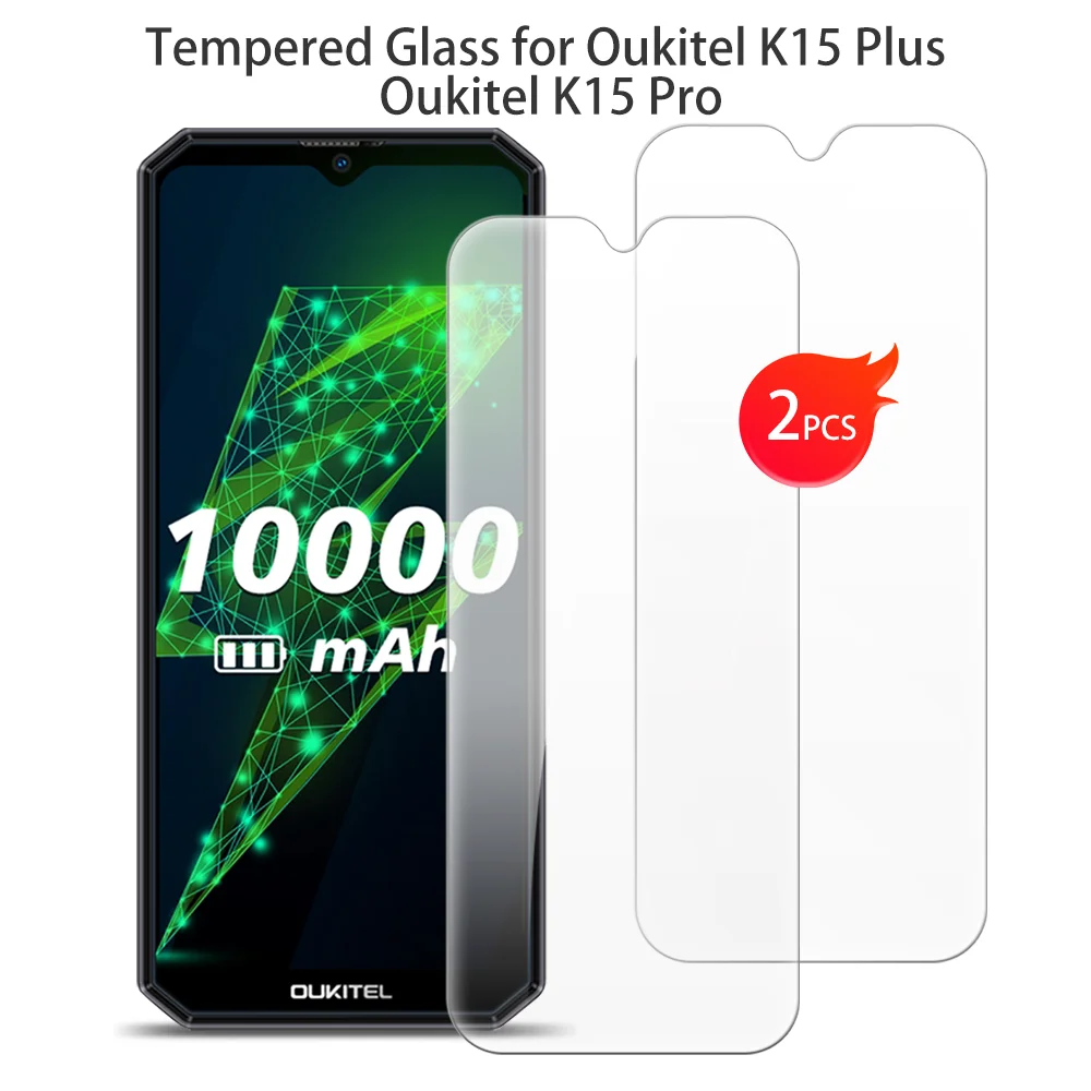 

Защитное закаленное стекло для Oukitel K15 Plus, 6,52 дюйма