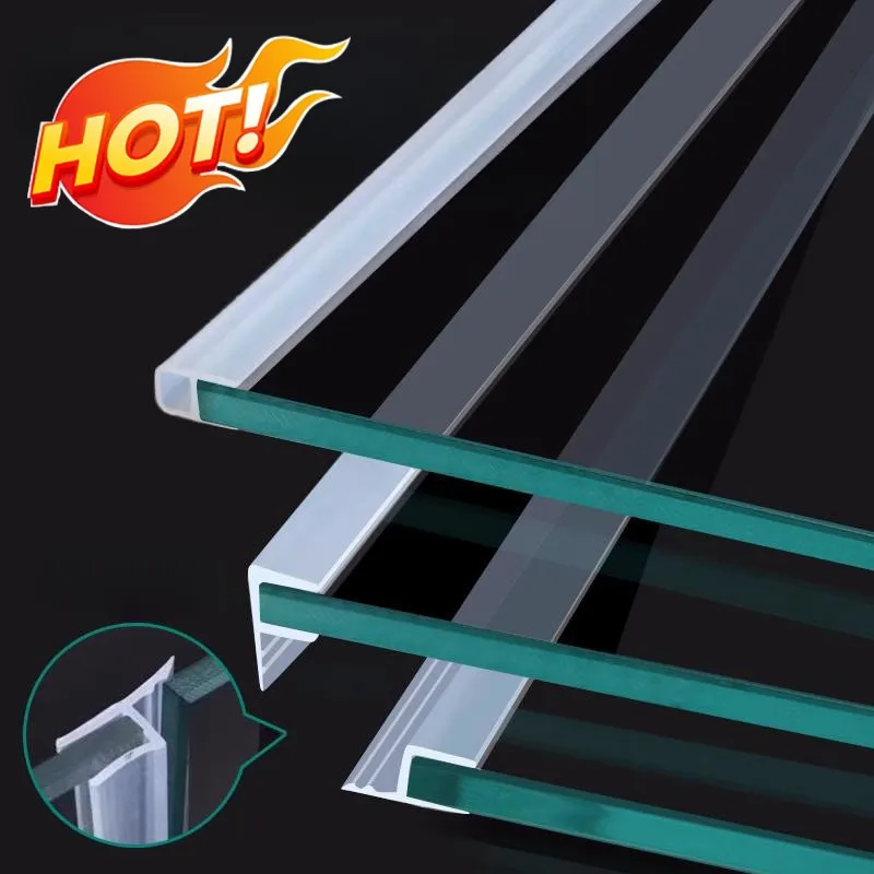 Tira Impermeável Frameless da Selagem do Silicone Porta de Vidro Bloco da Água Chuveiro Janela do Balcão mm mm 10 mm 12 mm