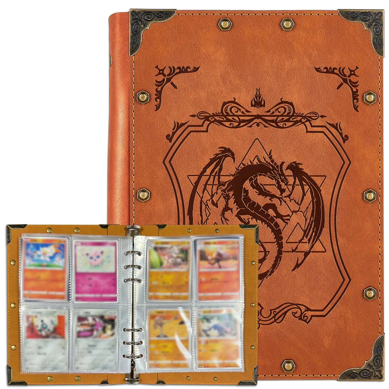 4 Pocket Card Binder Lorcana Card Binder - 440 Pocket Trading Card Album For Disney Lorcana TCG Collection 4 Pocket Card Album 4 Pocket Card Binder Lorcana Card Binder - 440 Pocket Trading Card Album For Disney Lorcana TCG Collection 4 Pocket Card Album