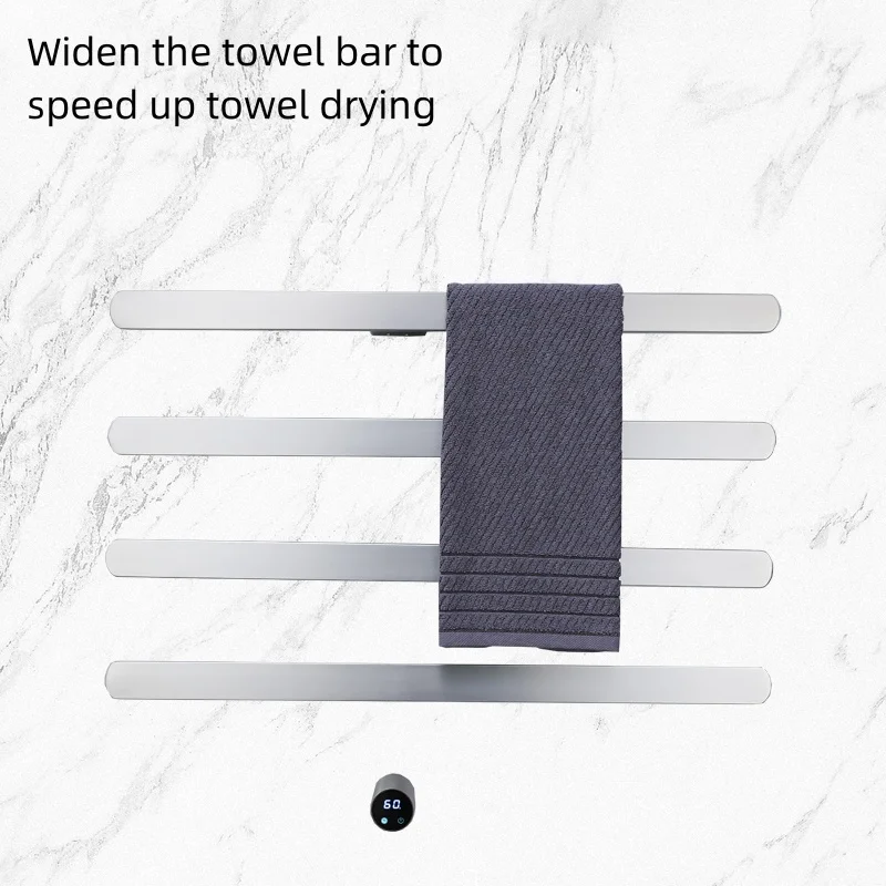 Bathroom Spa Towel Heater Electric Heated Towel Rails Thermal Hidden Installation Warmers Home Electric Rack