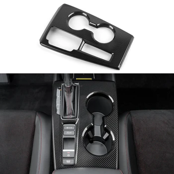 For Honda Civic 11th Gen (2022-2026) Interior Accessories, Car Center Console Gear Shift Cover Panel Carbon Fiber ABS Stickers 1