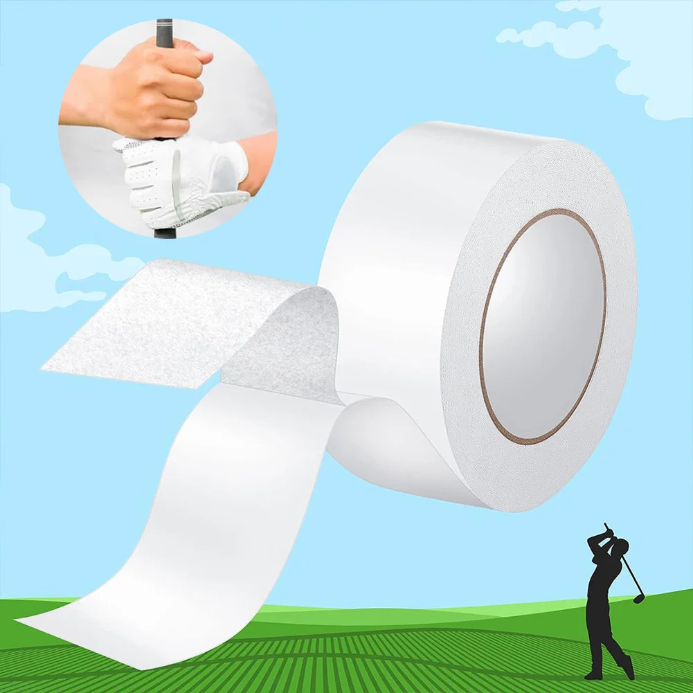 Double Sided Golf Grip Tape Golf Grip Tape Roll Cuttable Grip Strip Tape Roll Long Lasting Waterproof Golf Grip Accessories