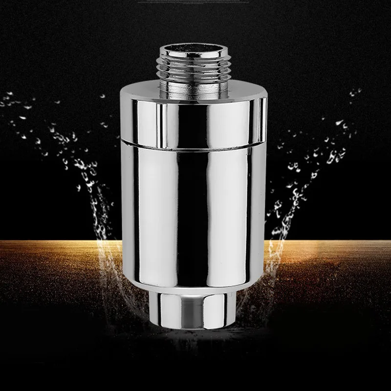 

Activated Carbon Shower Water Filter Easy Installation Shower Water Purifier Detachable Remove Impurities Easy Use for Home Use