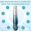 Advanced Skin Whitening and Anti-wrinkle Electronic Pulse Massager for Personal Care - RF Eye Massage Instrument with Manual EMS 3