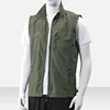 Spring and summer vest jacket for casual sports, waterproof, windproof, breathable, ultra-thin men's fishing vest 2