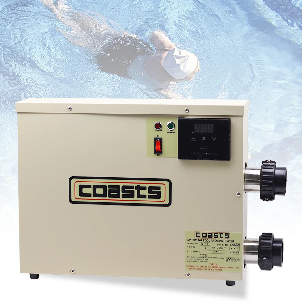 Description Picture 3 of itemNew18KW220v/380vWater Heater for Swimming Pool & Bathtube Thermostat