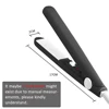 Mini Splint Flat Iron Hair Straightener Curling Wand Curly Ceramic Curler Straight Dual Purpose Hair Styling Tool WITH Hair Clip 5