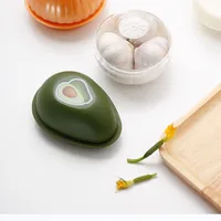 Fruit Vegetable Crisper Garlic Onion Saver Box Avocado Lemon Orange Keeper Food Sealed Storage Box Fresher Boxes Kitchen Gadget 2