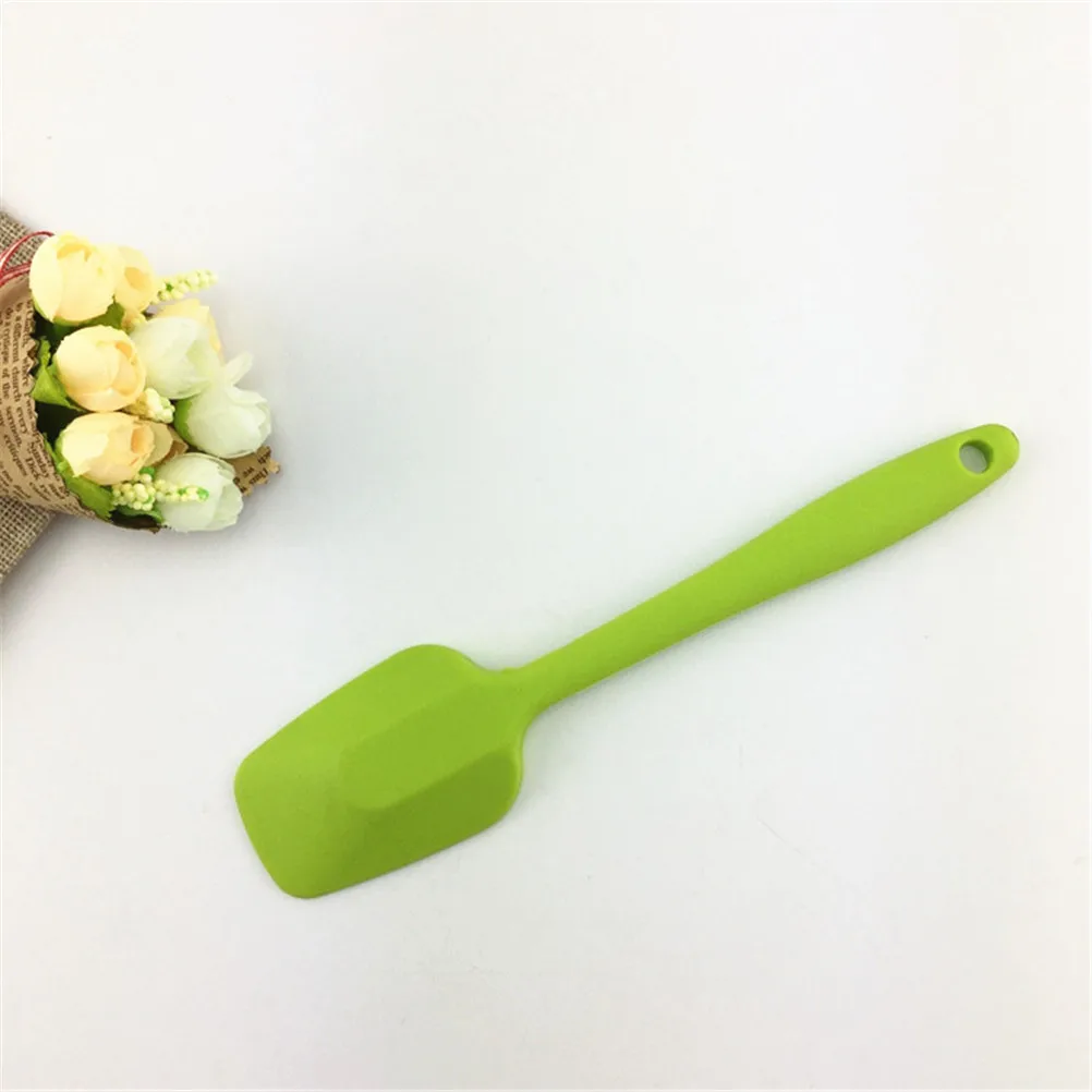 Silicone Spatula Food Grade Non Stick Butter Cake Baking Spatula Cooking Silicone Set Cookie Pastry Scraper Baking Tool Baking Accessories Baking Spatula