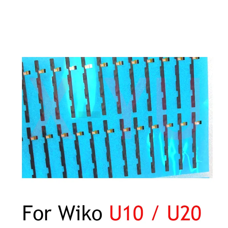 Per Wiko U10 U20 Power On Off Switch Volume Pulsante Laterale Cavo Flessibile